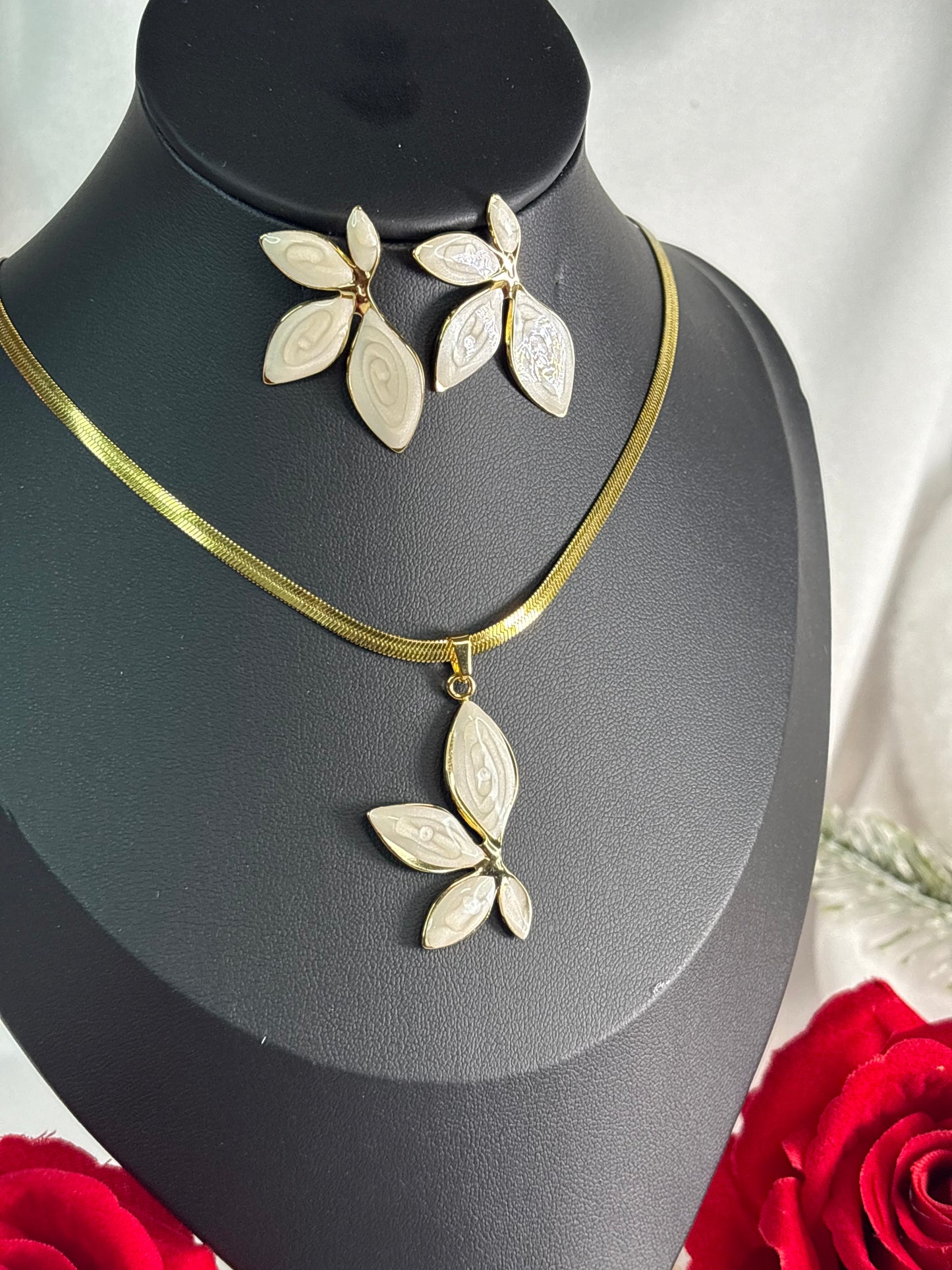 Parure Florals white 