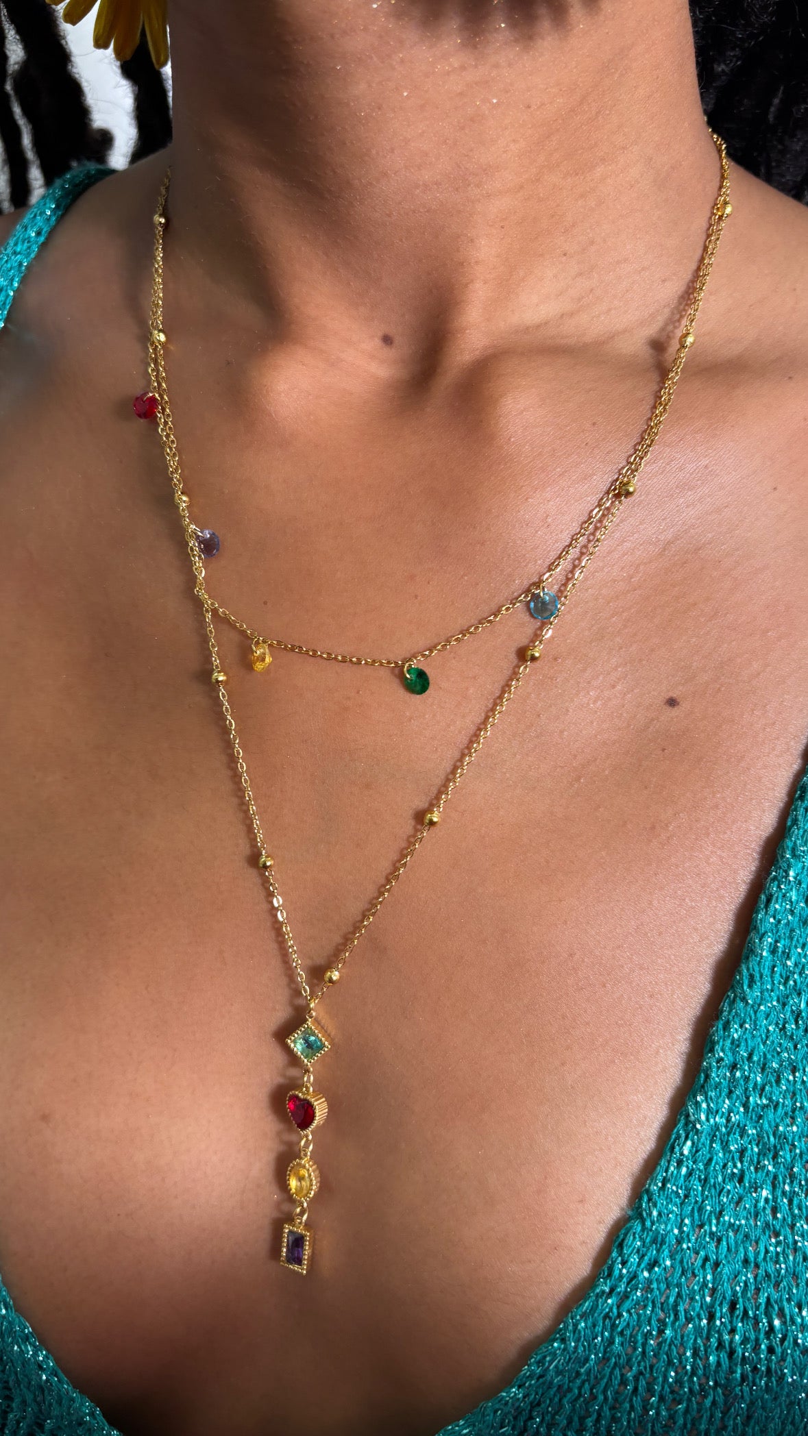 Collier rainbow two