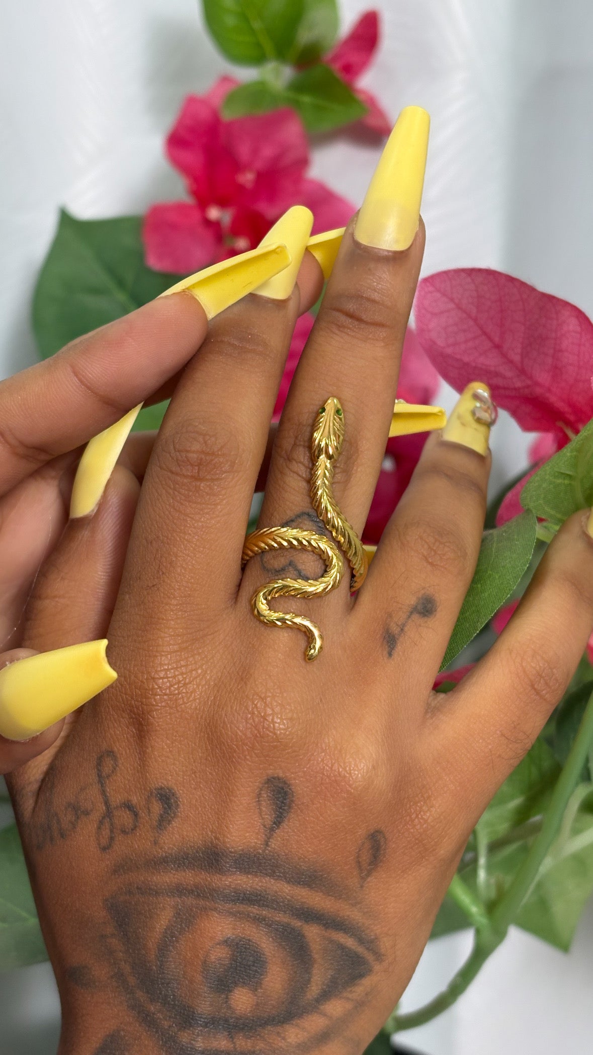 Bague Snake