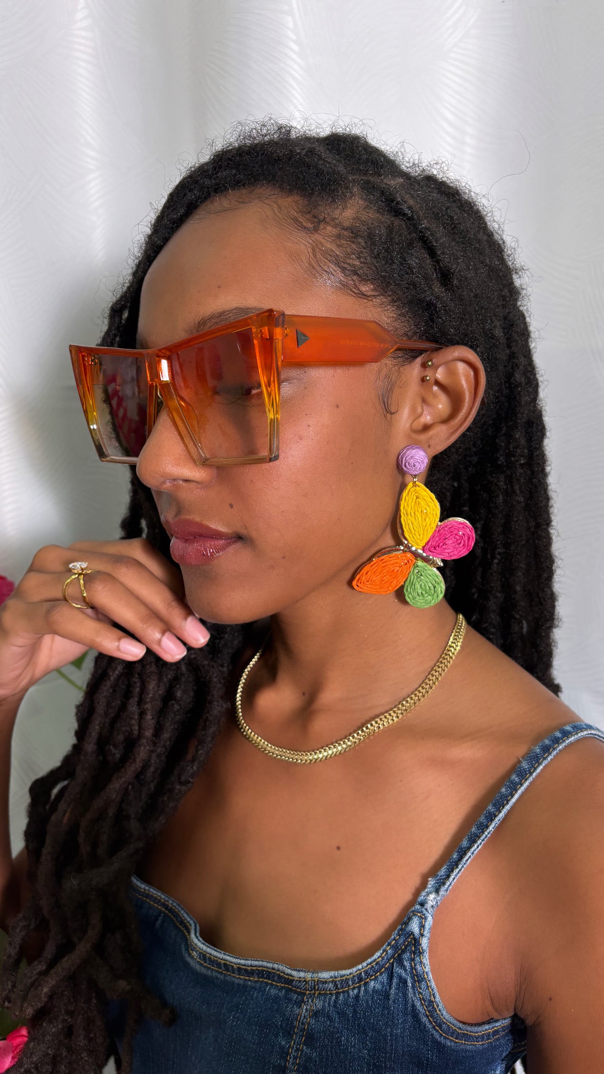 Boucle d’oreille Lora