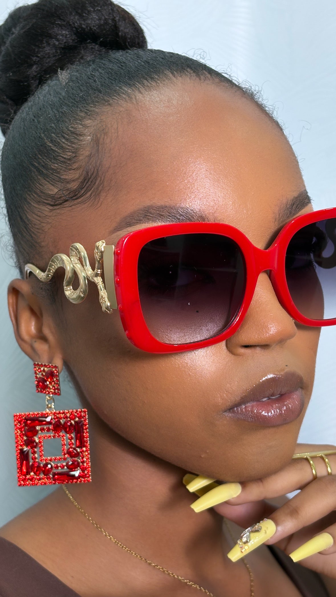 Lunette Snake Red