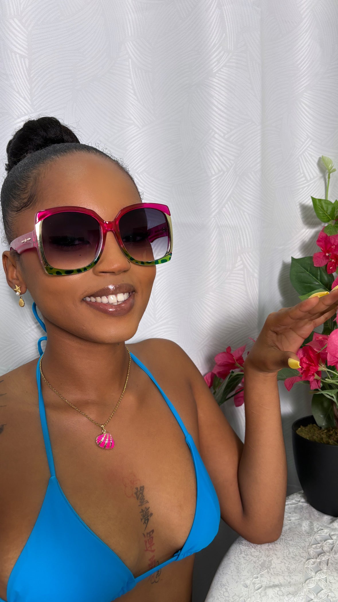 Lunette Or Pink