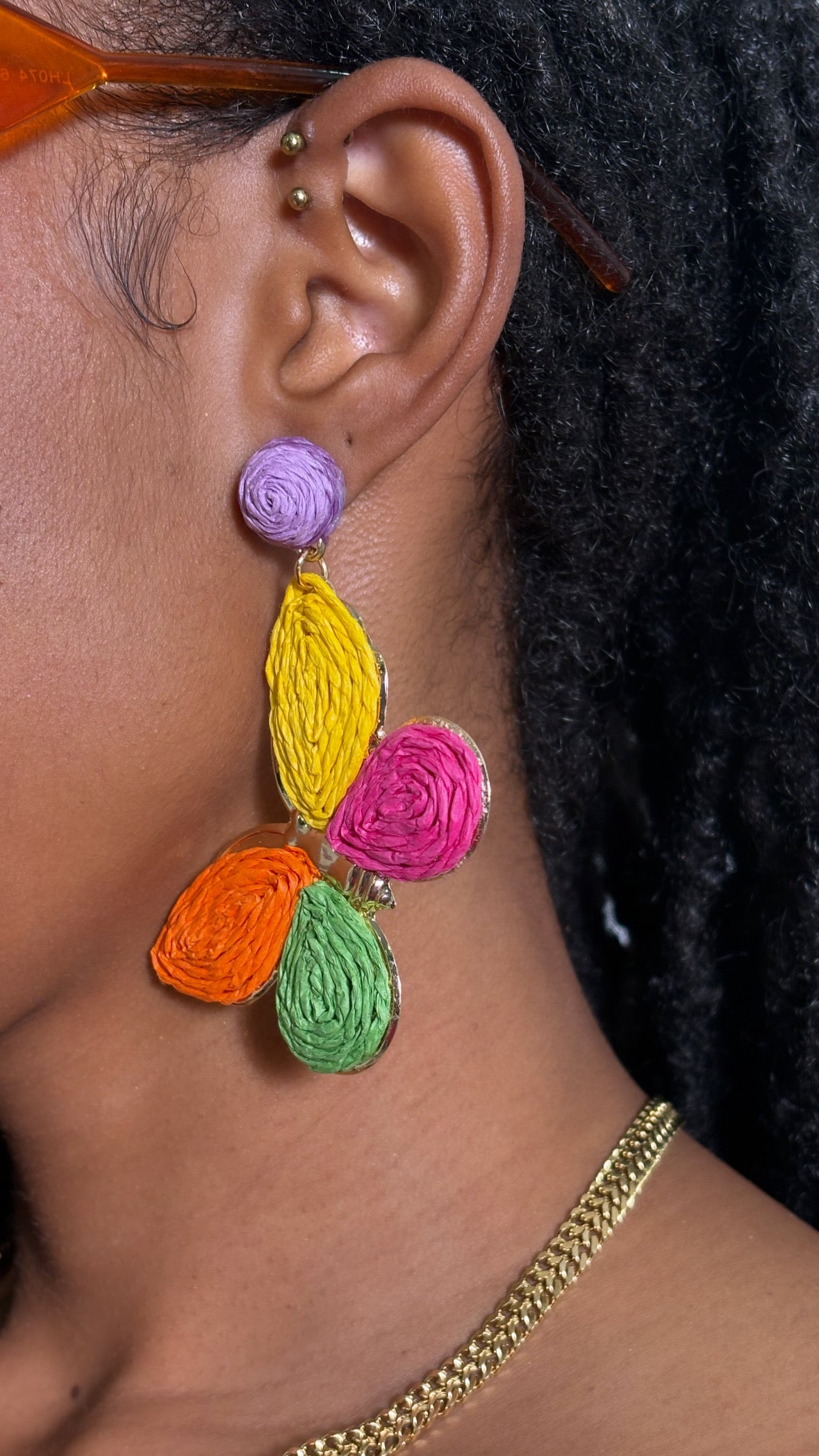Boucle d’oreille Lora