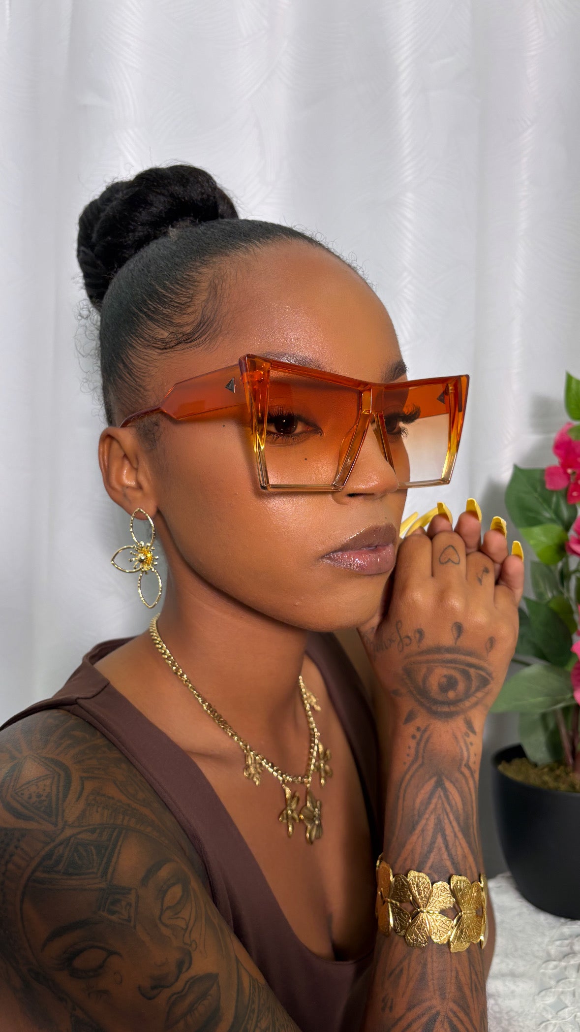 Lunette Exil Orange