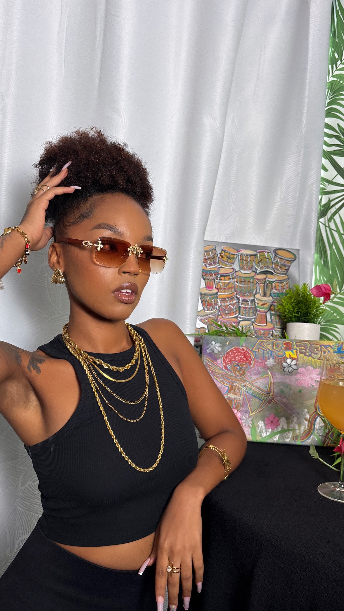 Lunette Sayfy Brown