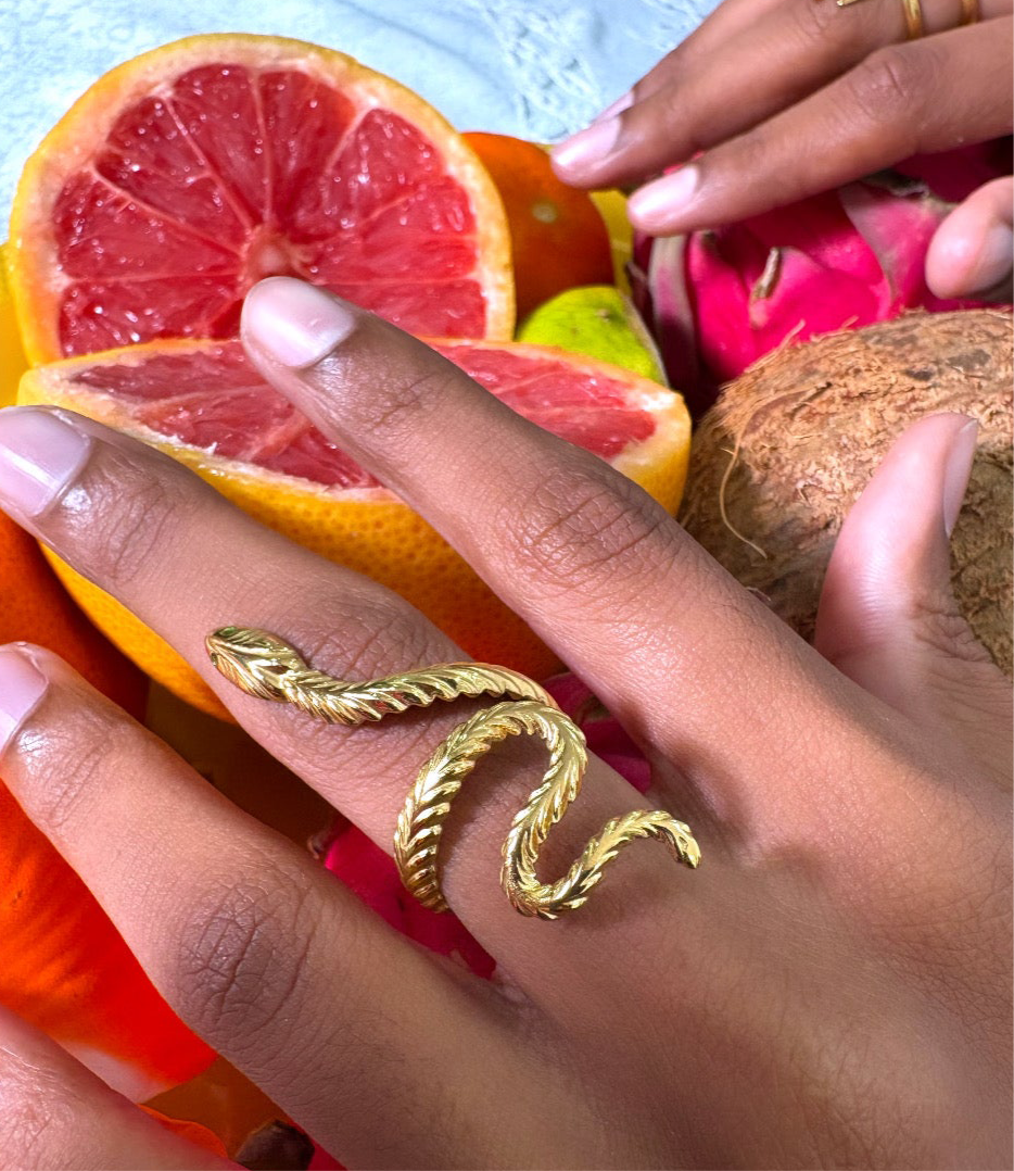Bague Snake