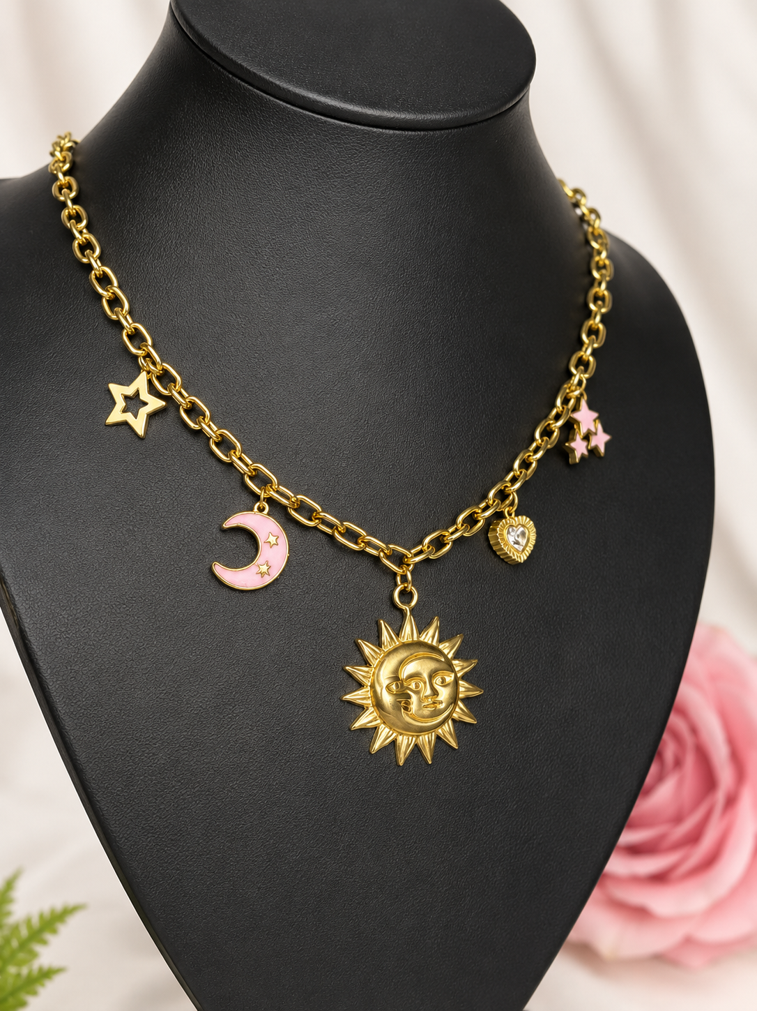 Collier Pink Soleil
