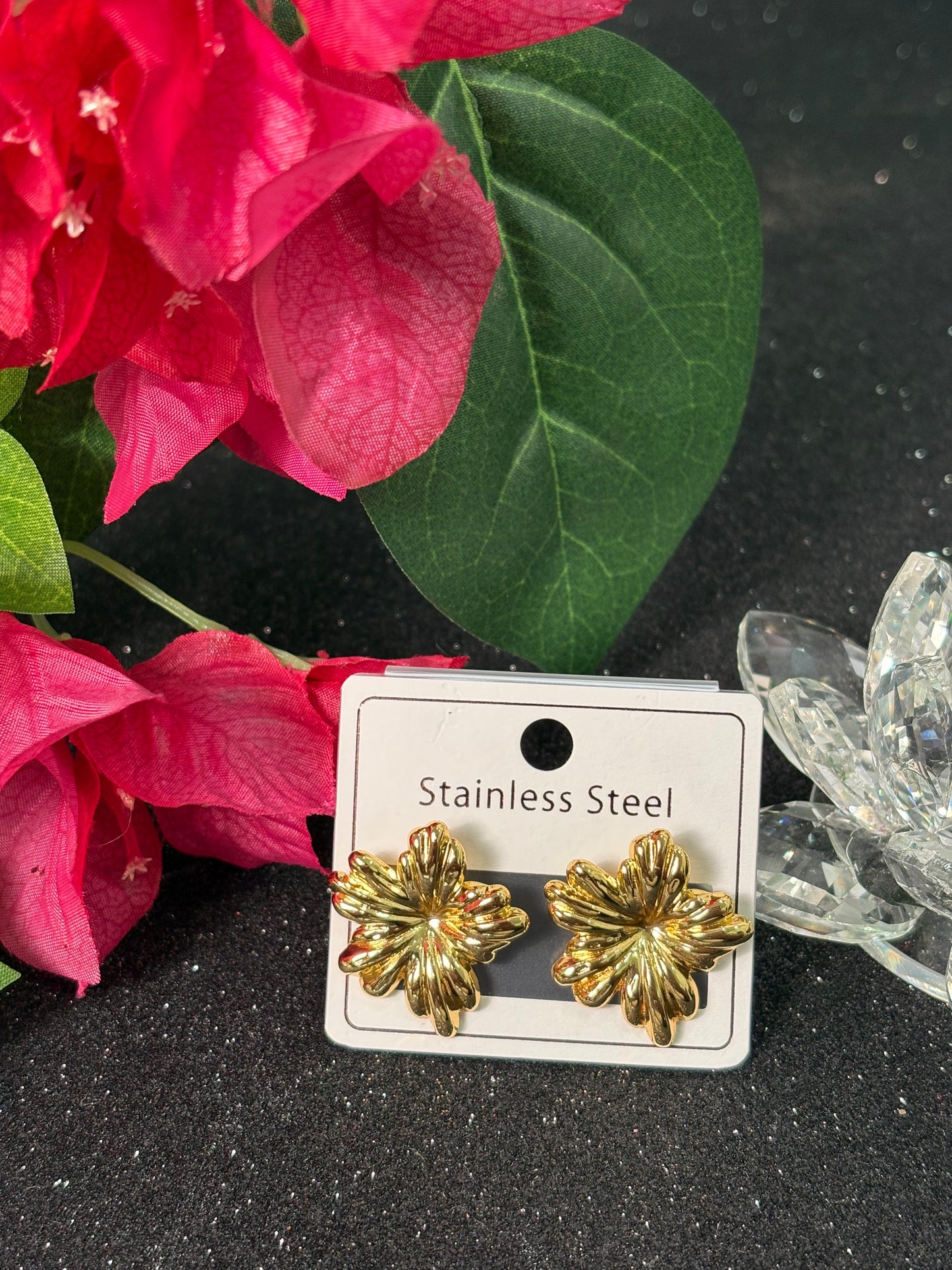 Boucle d’oreille Hibis