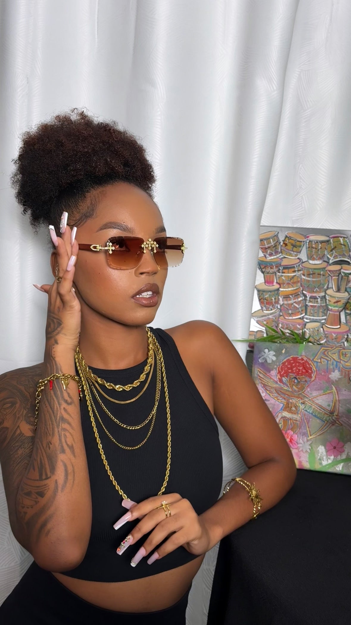 Lunette Sayfy Brown