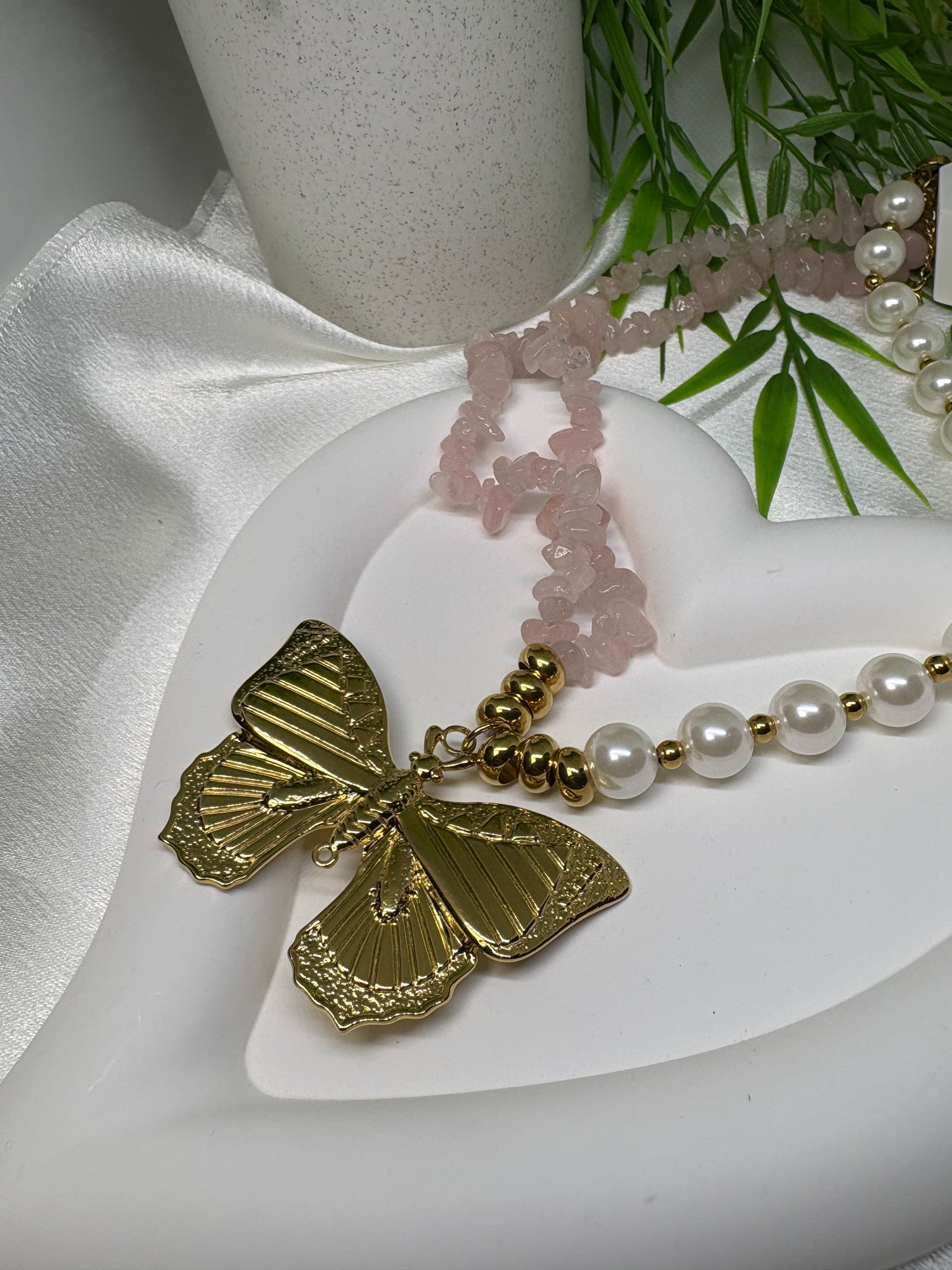 Collier pink butter