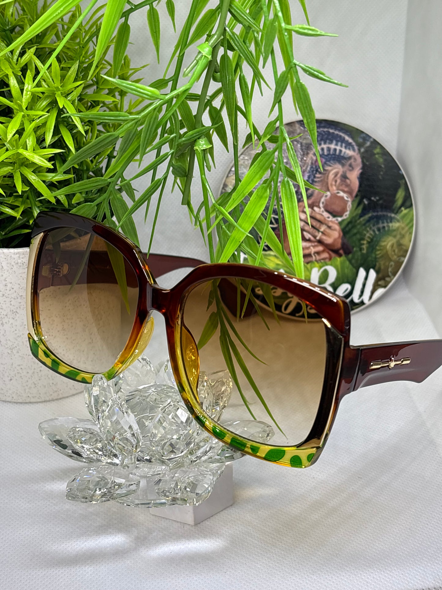 Lunette Or brown