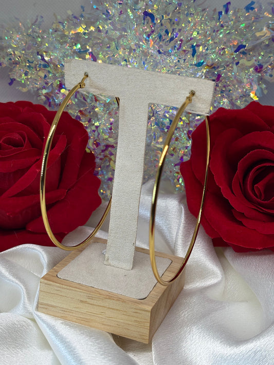 Boucle d’oreille kreole 9 cm