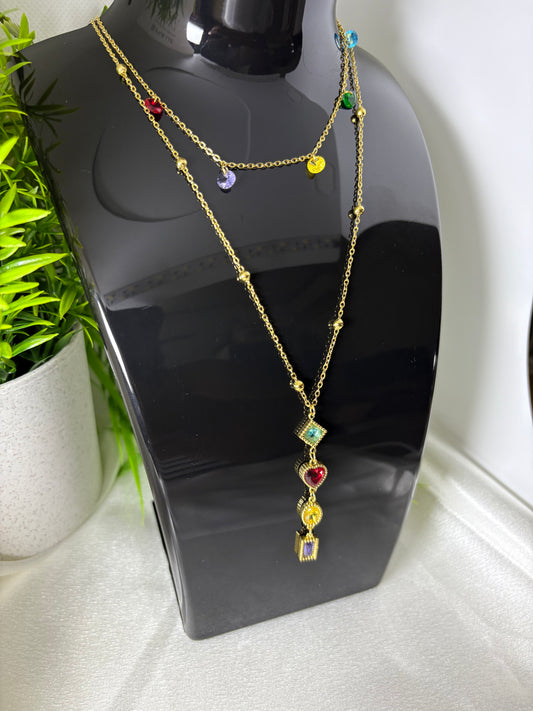Collier rainbow two