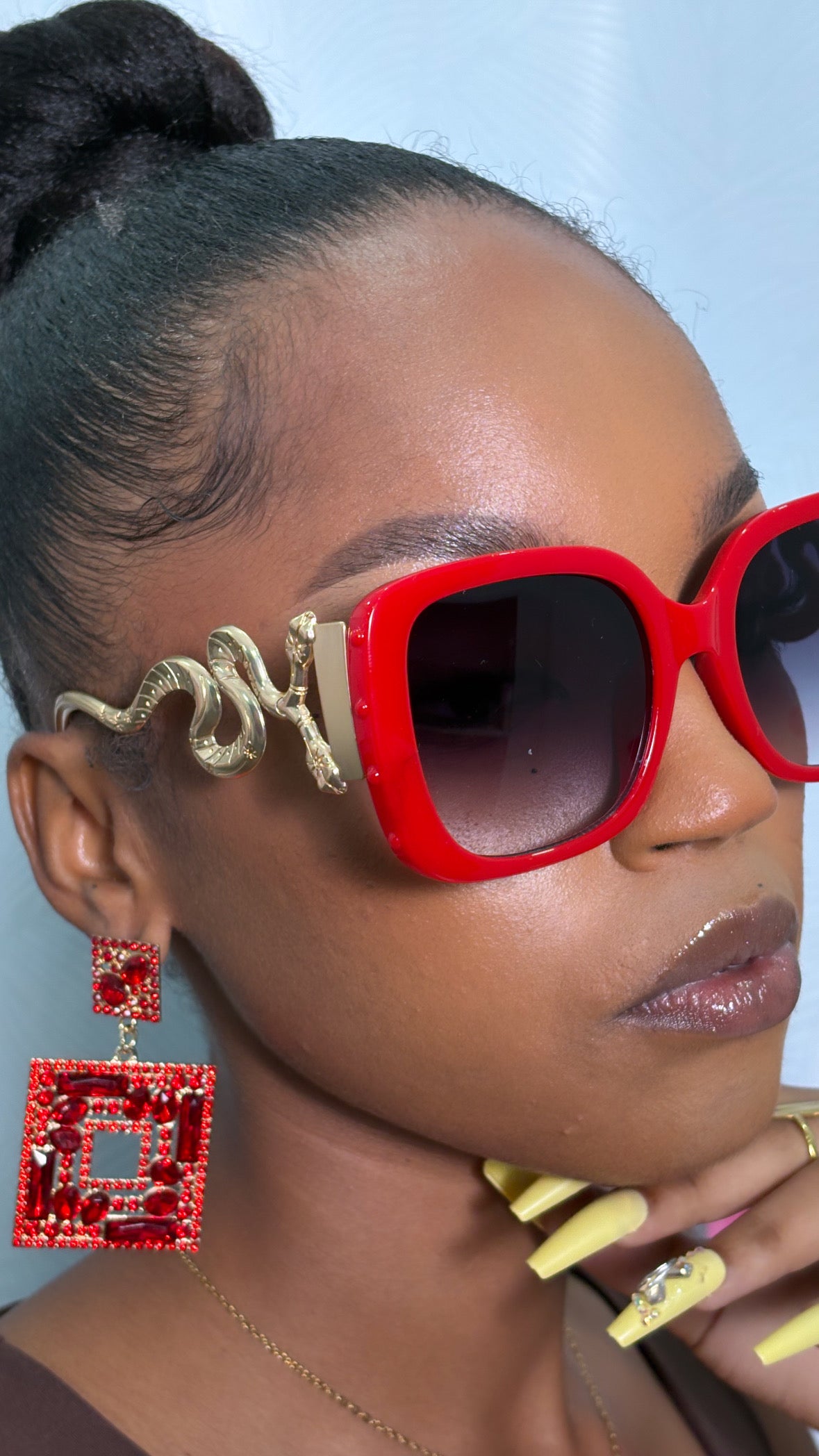 Lunette Snake Red