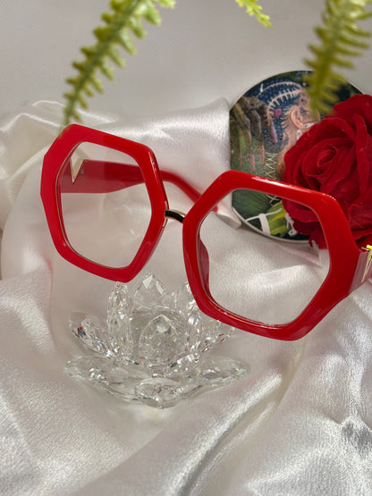 Lunette chanice Rouge