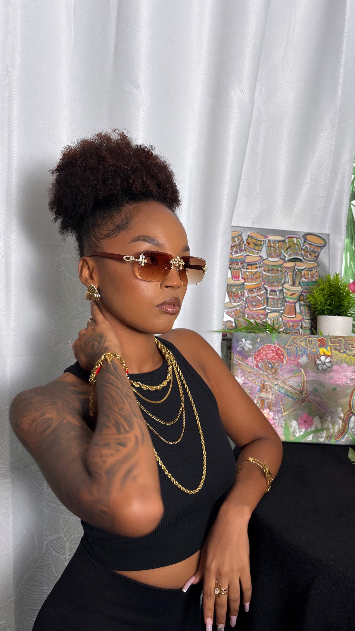 Lunette Sayfy Brown