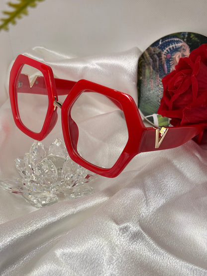 Lunette chanice Rouge