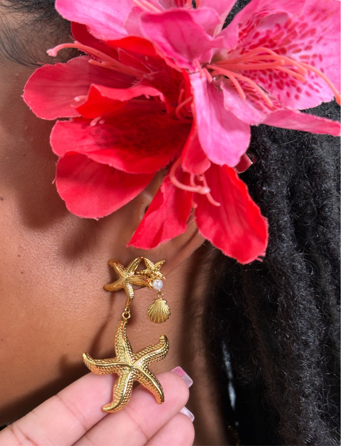 Boucle d’oreille Etoile