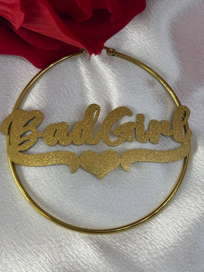 Boucle d’oreille BadGirl