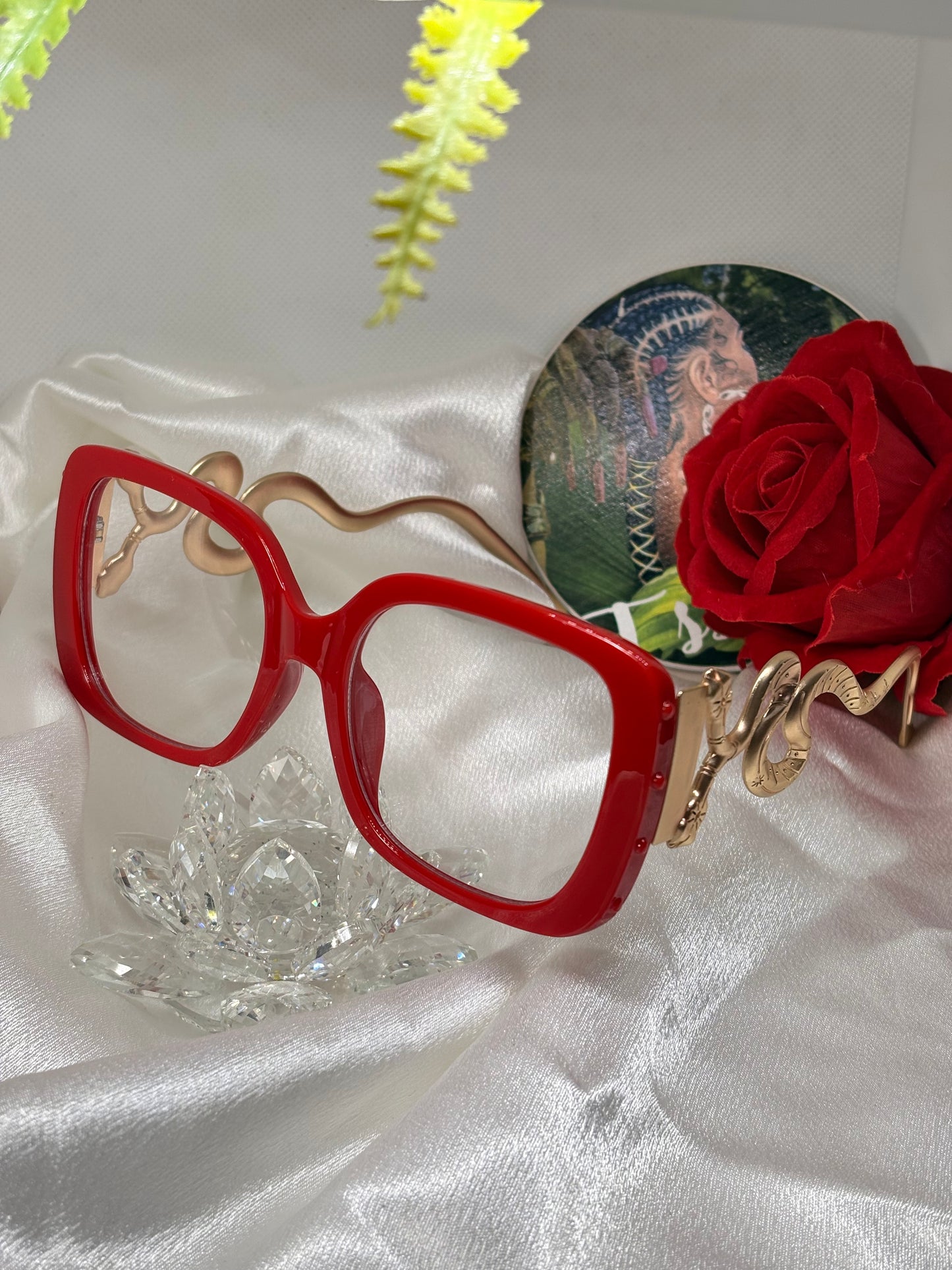 Lunette Snake Rouge