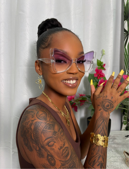 Lunette Butterfly Purple