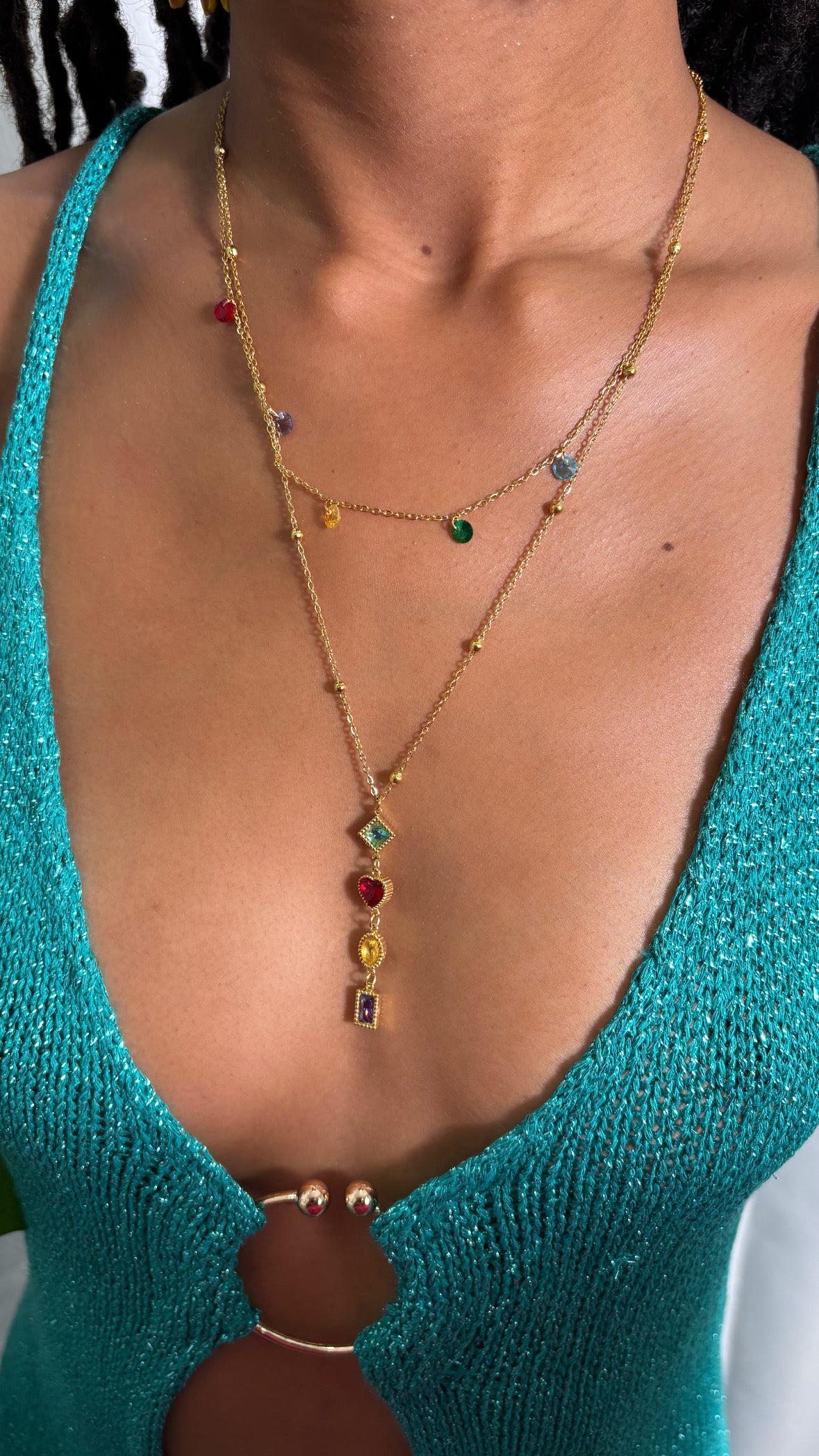 Collier rainbow two