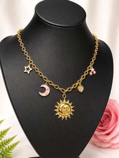 Collier Pink Soleil