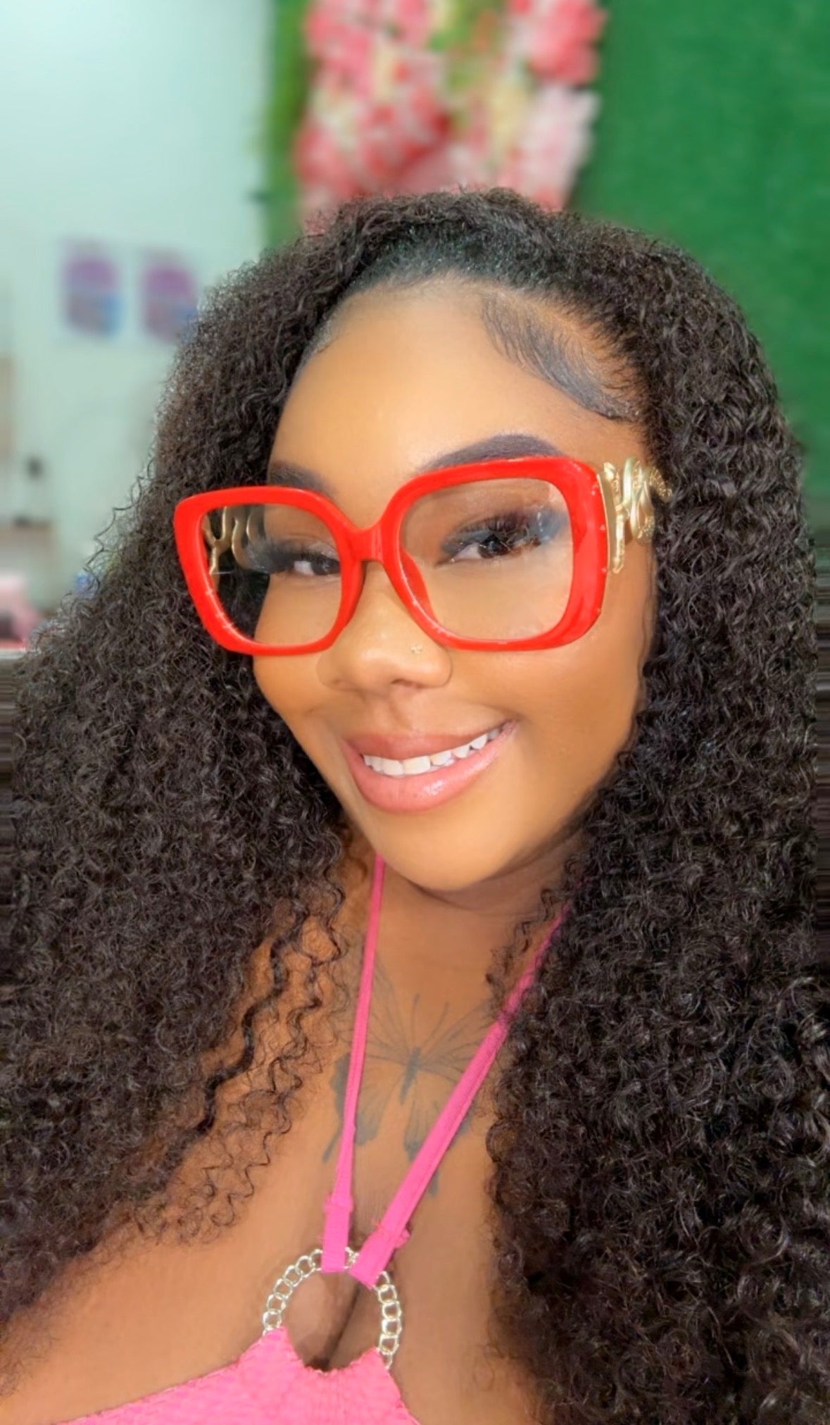 Lunette Snake Rouge