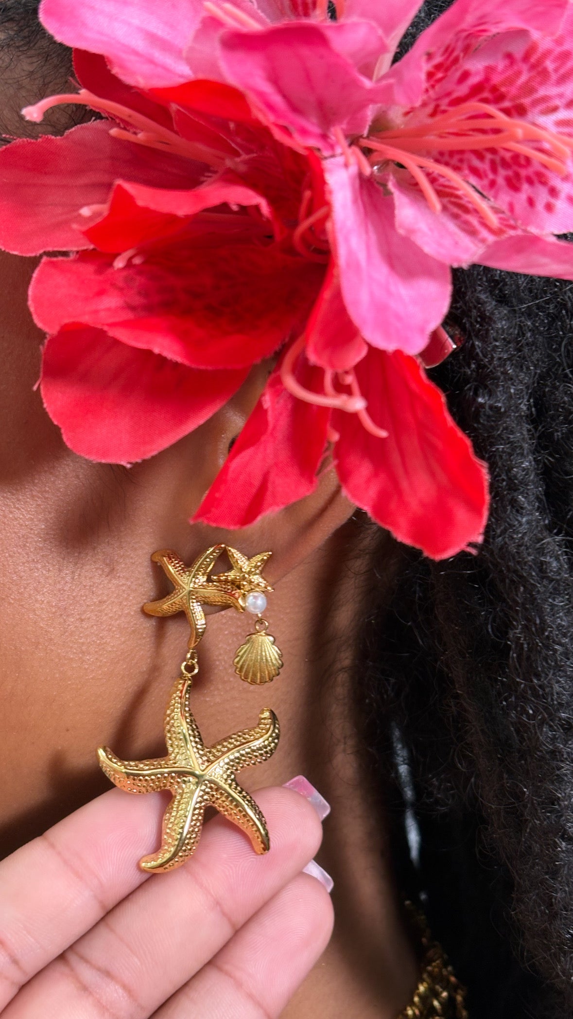 Boucle d’oreille Etoile