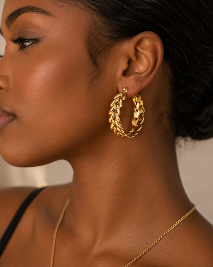 Boucle d’oreille Fleuria