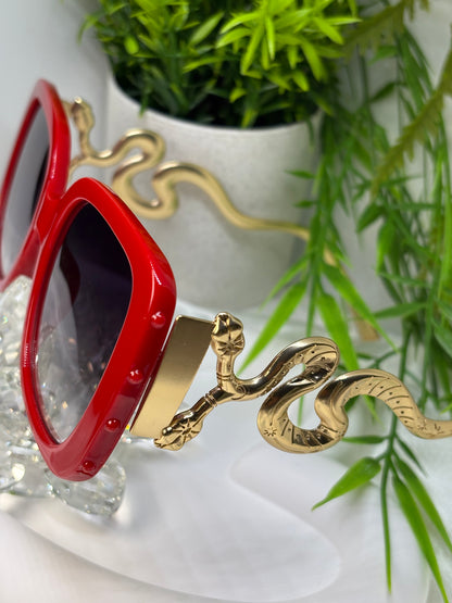 Lunette Snake Red