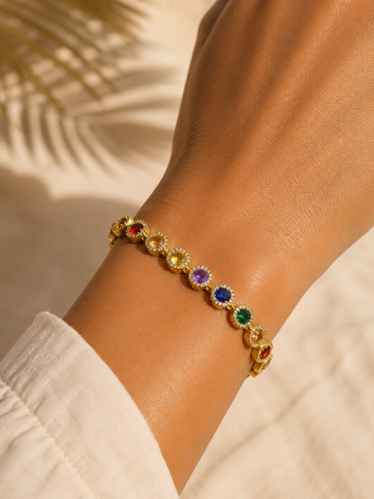 Bracelet Sayanty multicolore