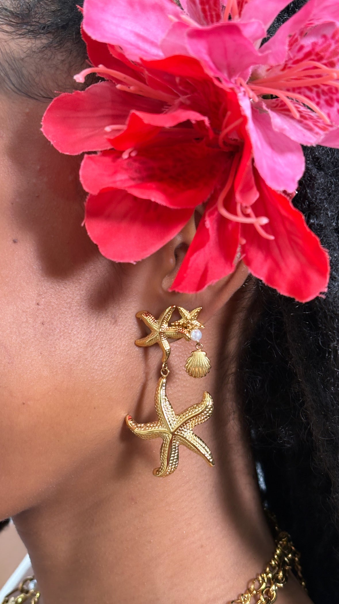 Boucle d’oreille Playa Perle