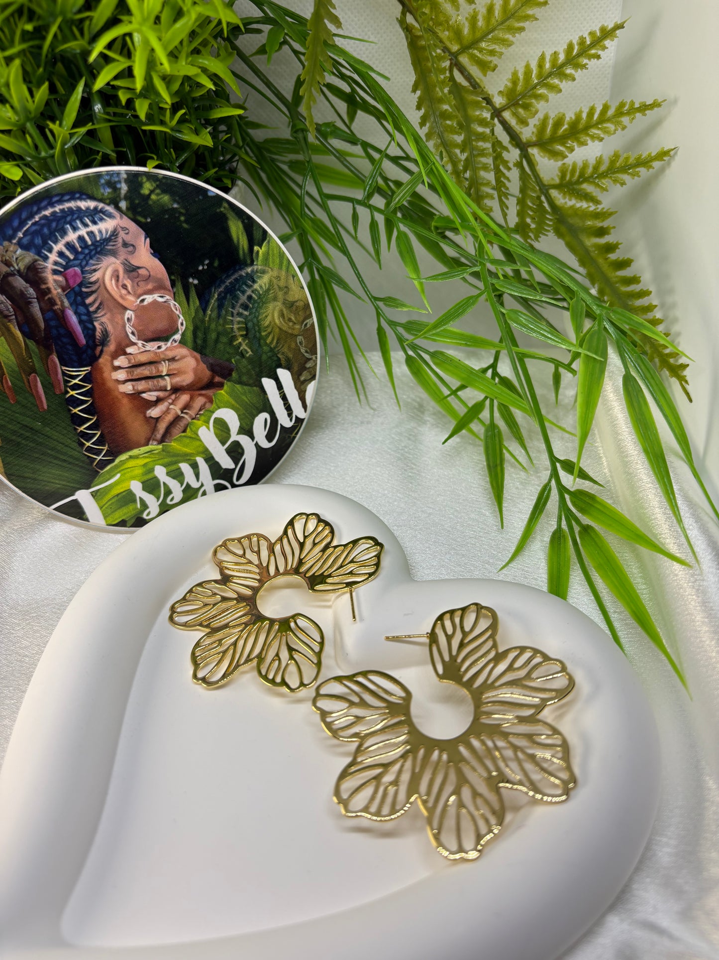 Boucle d’oreille Flower