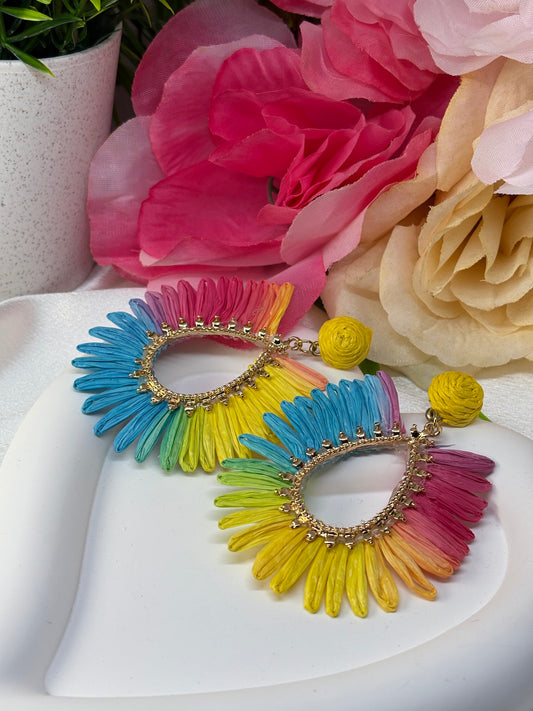 Boucle d’oreille Rainbow