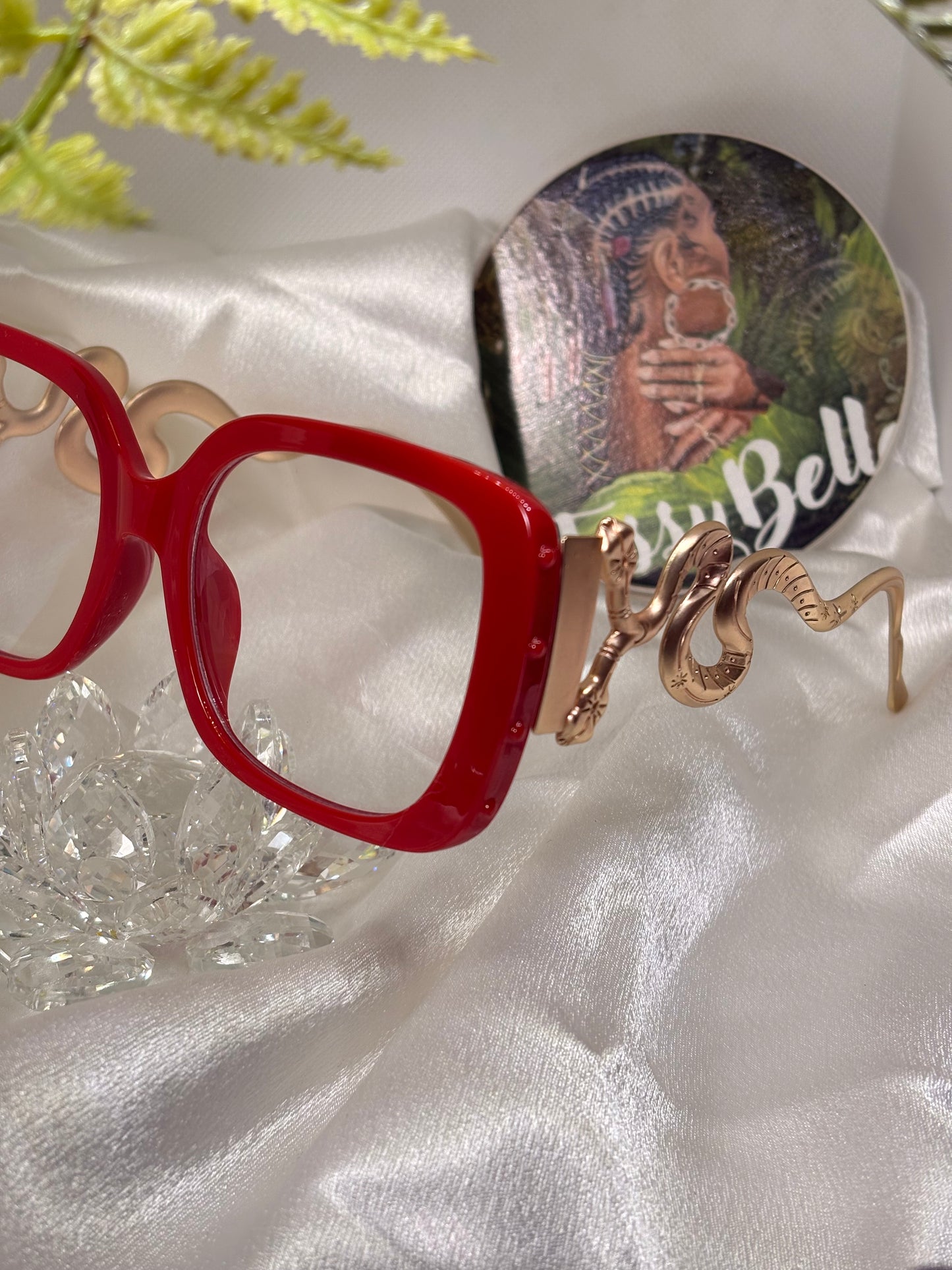 Lunette Snake Rouge