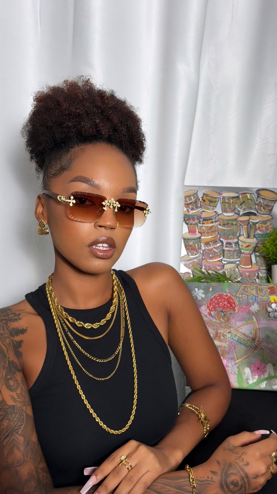 Lunette Sayfy Brown