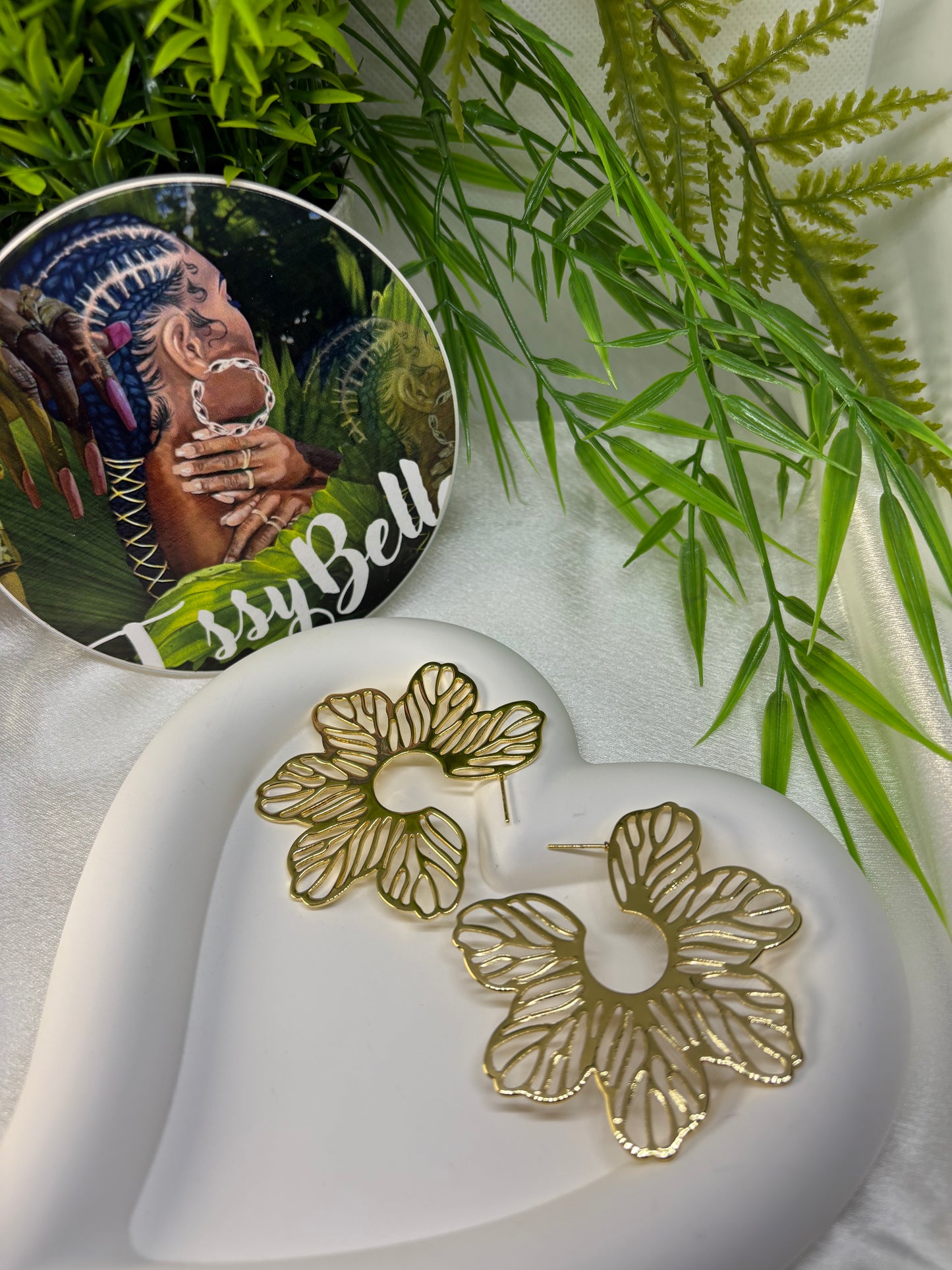 Boucle d’oreille Flower
