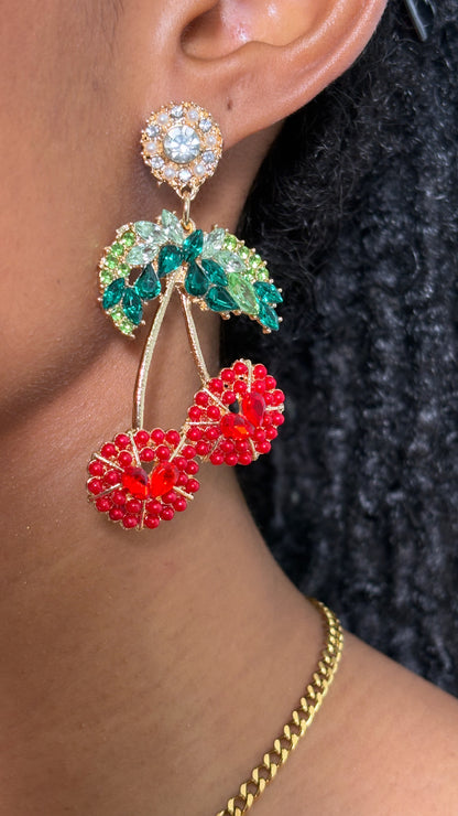Boucle d’oreille Cherry