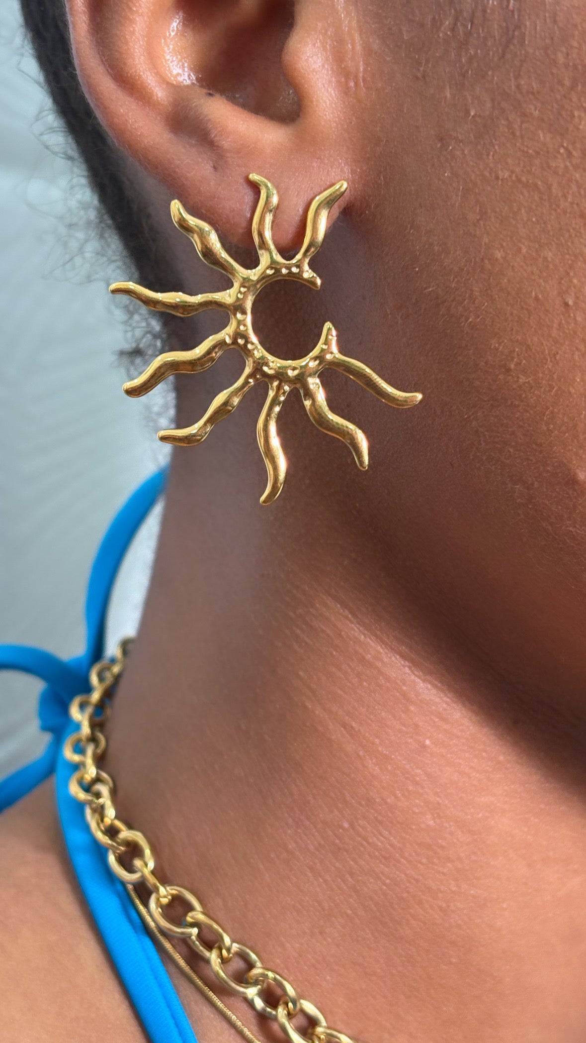 Boucle d’oreille Sola
