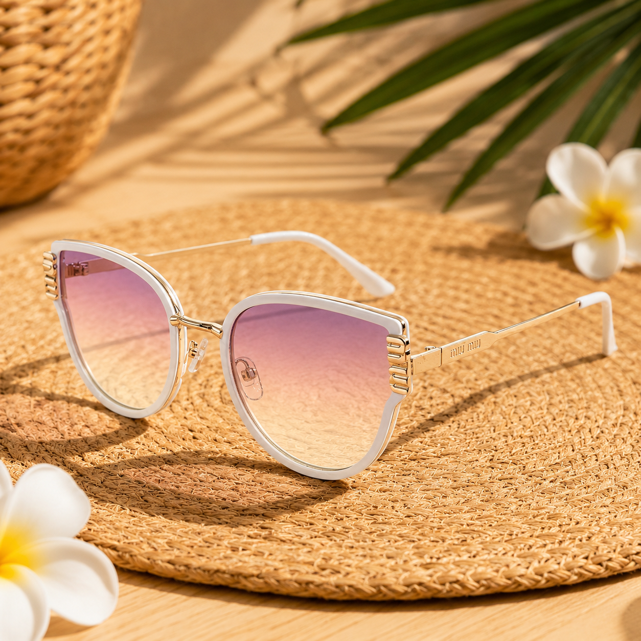 Lunette Sophia Blanc