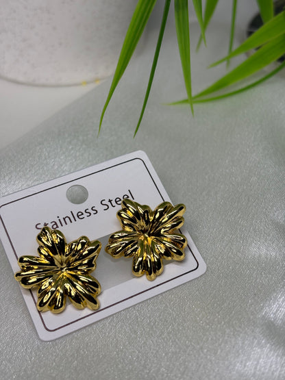 Boucle d’oreille Hibis