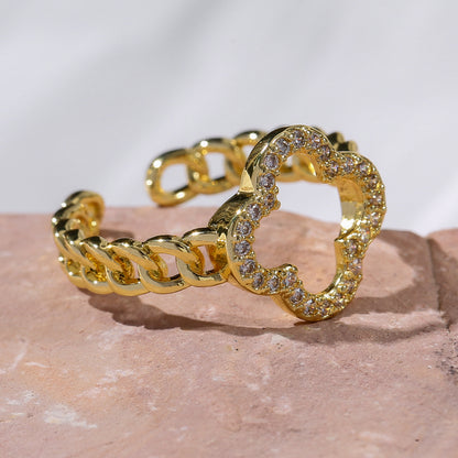 Bague Trèfle