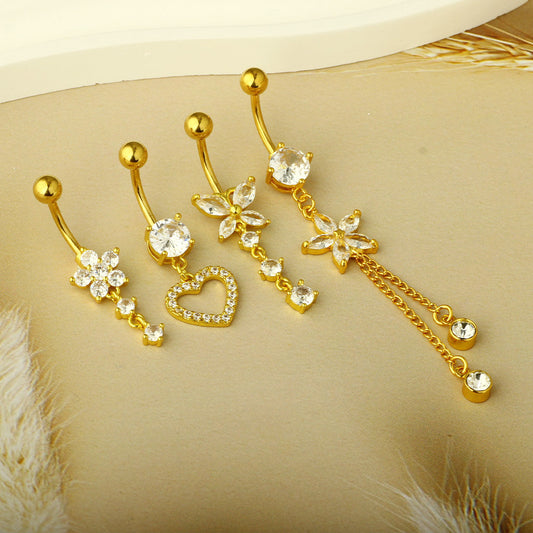 Lot piercing Nombril