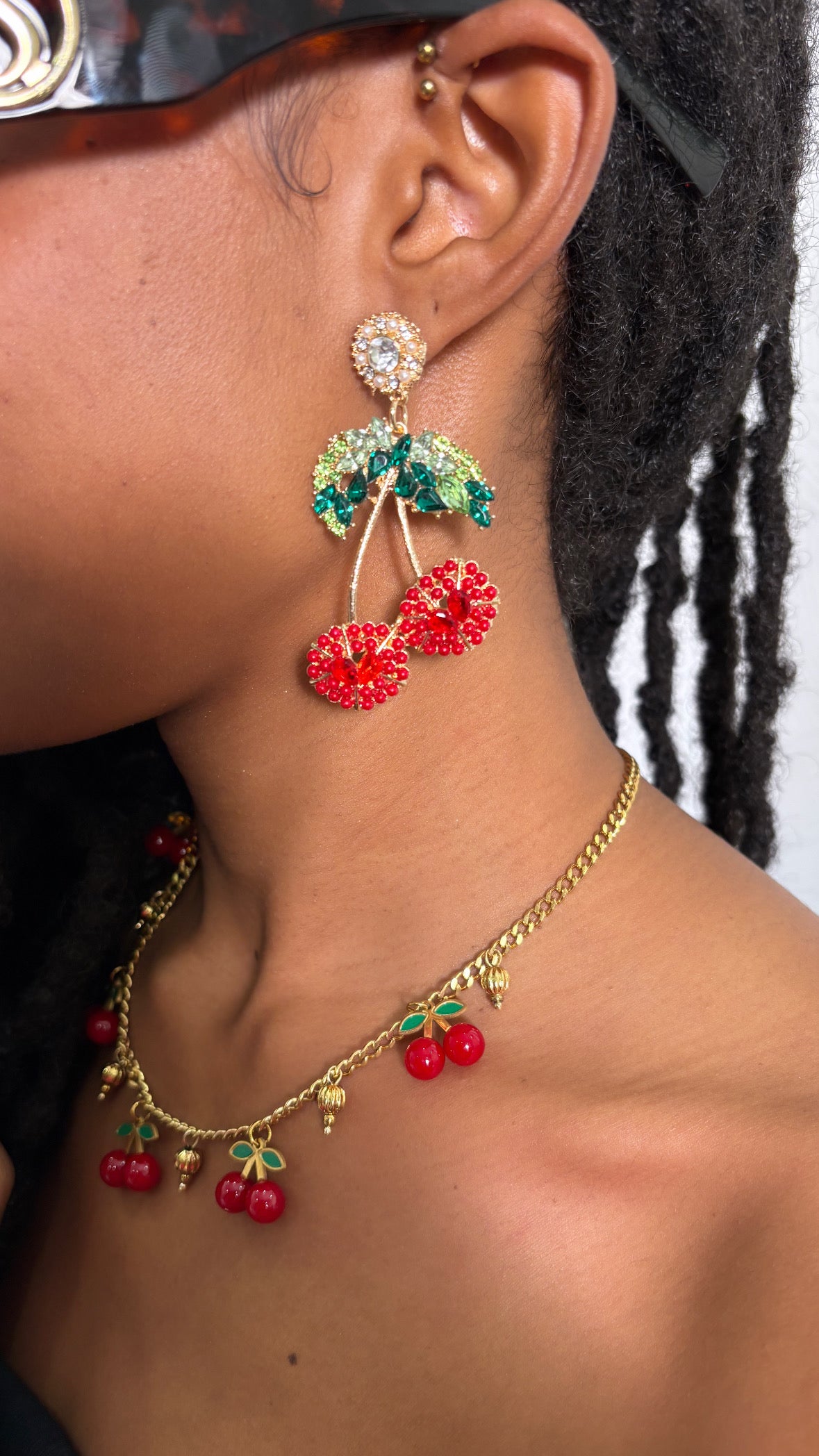 Boucle d’oreille Cherry