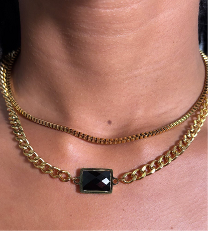 Collier Black Two