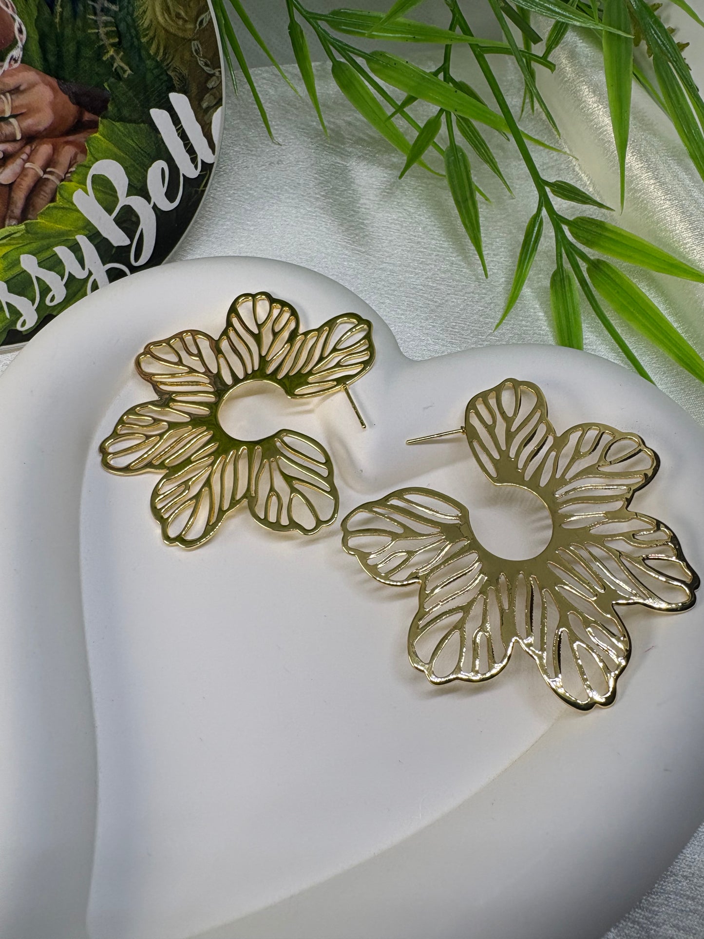 Boucle d’oreille Flower