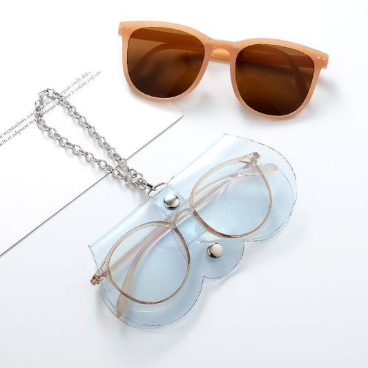 Pochette Lunette Bleu