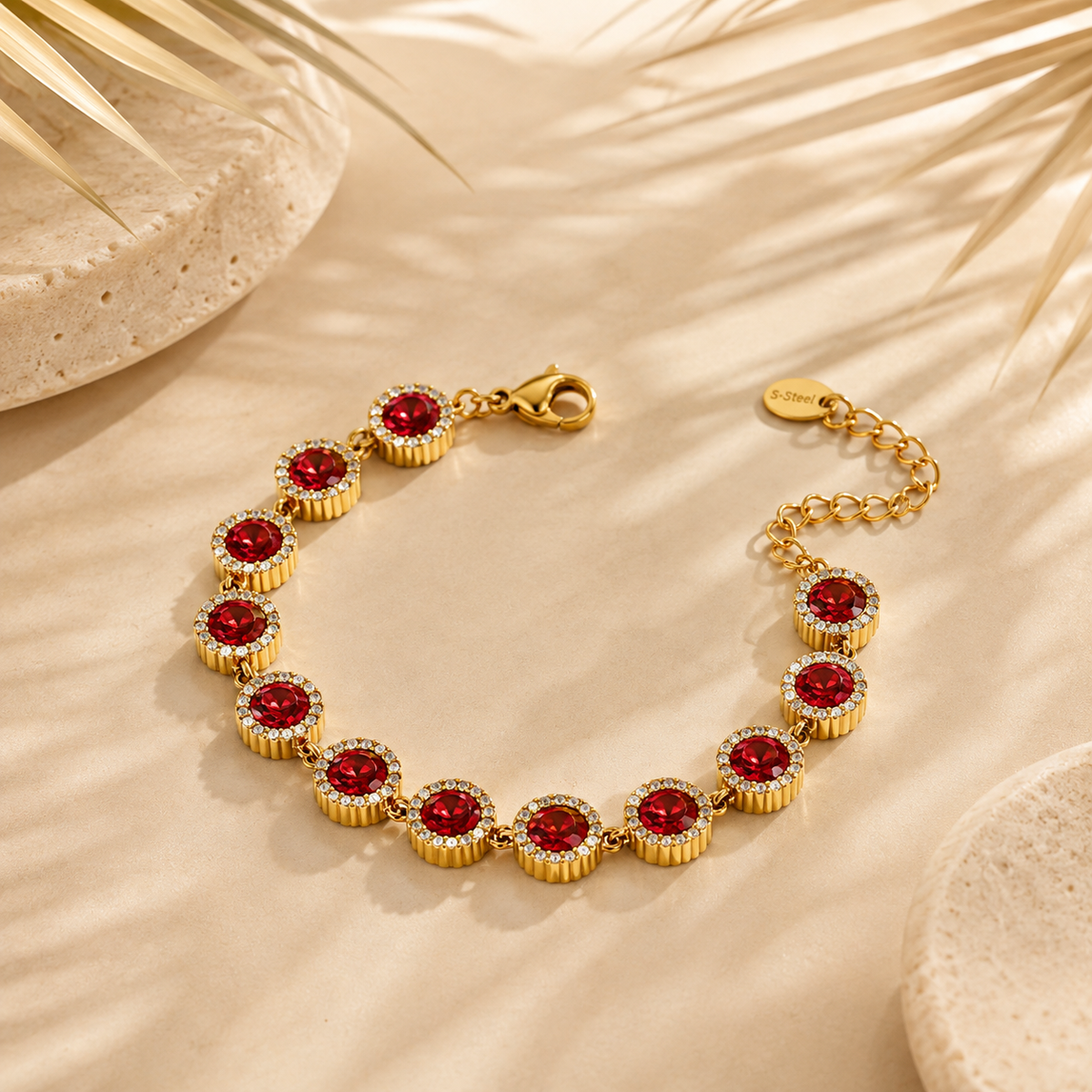 Bracelet Sayanty Rouge