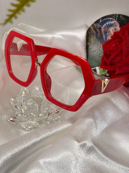 Lunette chanice Rouge
